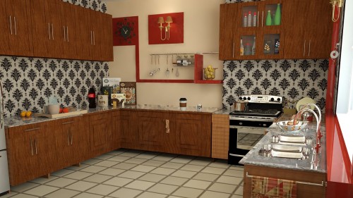 Father's Kitchen Room