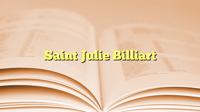 Saint Julie Billiart